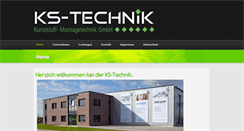 Desktop Screenshot of ks-technik.de