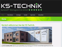Tablet Screenshot of ks-technik.de